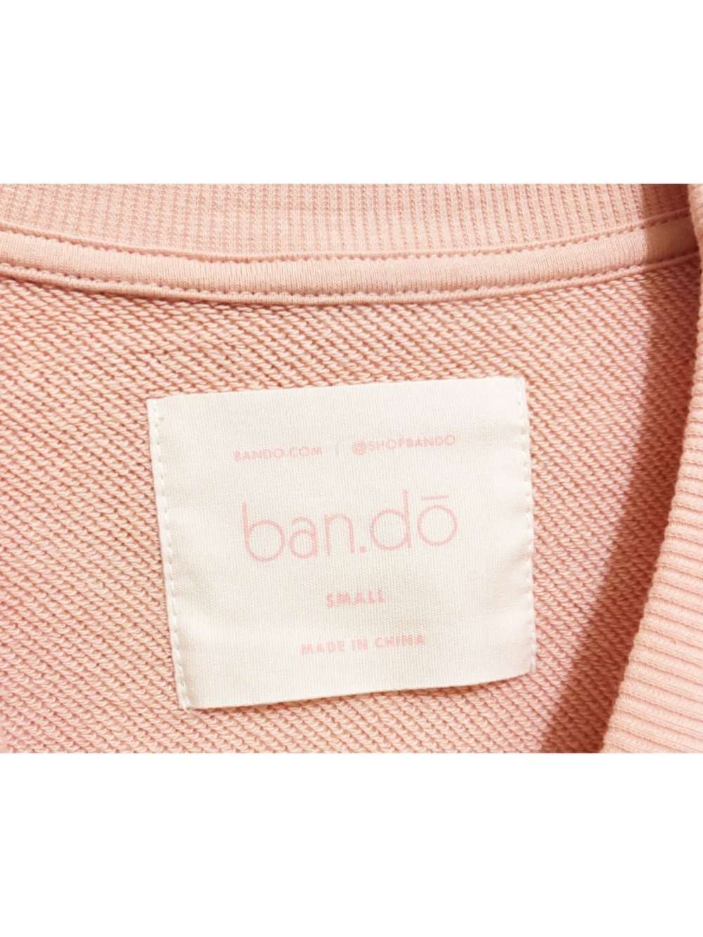 NWT "Positivity is Powerful" French Cotton Terry sweatshirt - Picture 3 of 6